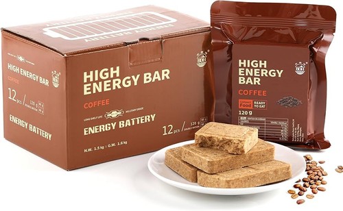 12x emergency food ration bars - emergency,