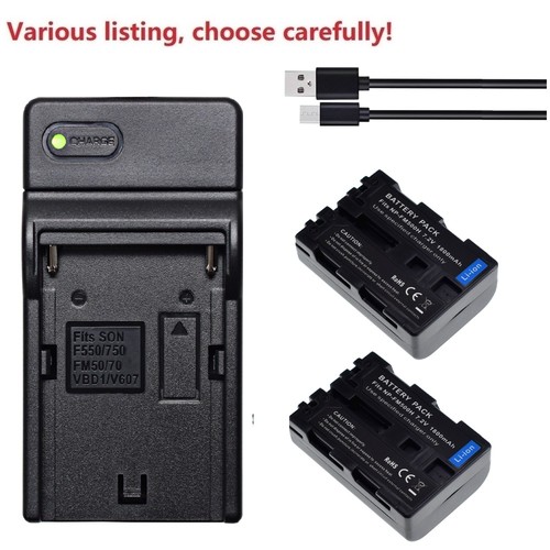 Fm500h battery charger - np-fm500h,