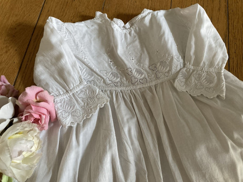 Edwardian baby christening - baby's,