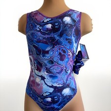 *NEW* Blueberry Fizz Gymnastics Leotard 26" 28" 30" 32" 34" 36" 38" by Zodiac