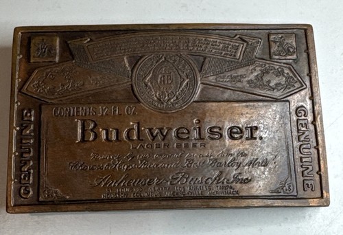 Vintage genuine budweiser - vintage,