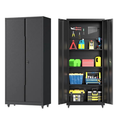 Metal garage storage - metal, cabinet