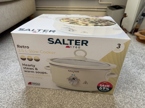 Salter retro slow - slow, cooker