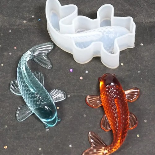 Koi fish silicone - fish, resin