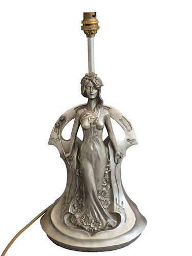 Vintage art nouveau nude - nude, lady