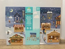 Little town wooden - town, christmas