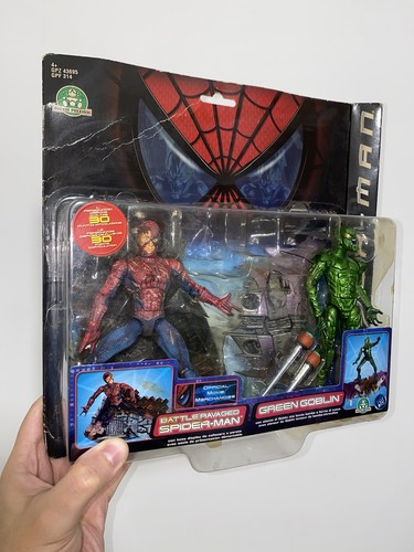 Spiderman battle ravaged - battle,