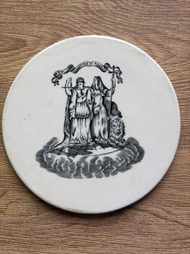 Old ironstone advertising