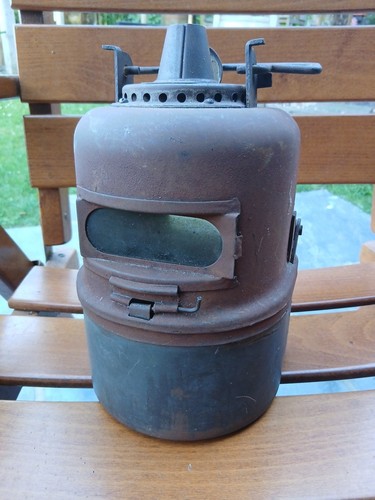Vintage railway lamp - lamp,, br(m)