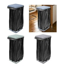 Bin Bag Holder 60L Collapsible Stand Plastic Recycle Garbage Waste Rubbish Sack