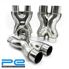 X Pipe Exhaust 304 Stainless Steel xPipe X-Pipe Profusion 2" 51mm - 3" 76mm