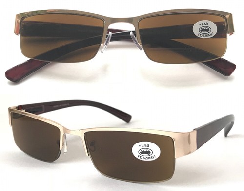 Metal semi rimless reading - semi,