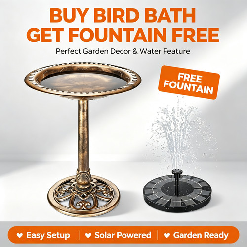 Garden height bird - garden, bath
