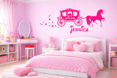 Personalised princess horse - personalised,