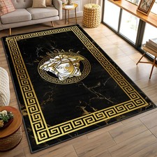 Greek Framed Versace Area Rug