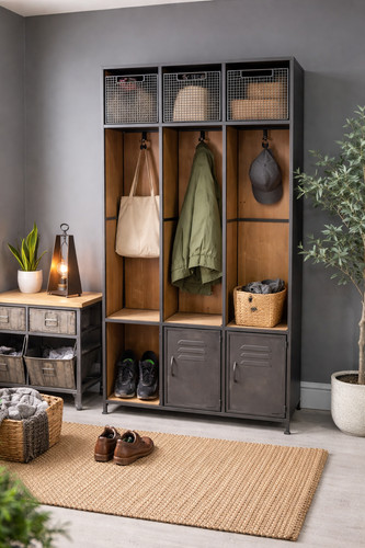 Industrial hall stand storage - stand,