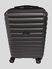 DELSEY Cabin Suitcase - Double Wheels; Washable Lining; 2 carry handles