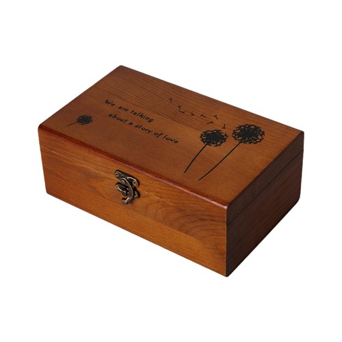Wooden sewing basket - wooden,
