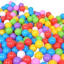 100 x Kids Soft Plastic Pit Ball For Pool & Play Children Toy Balls -Dented