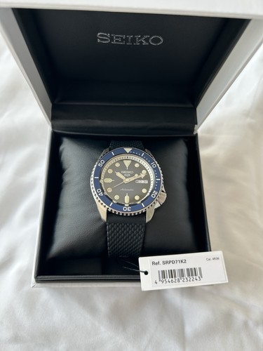 Seiko blue sports srpd71k2 - seiko,