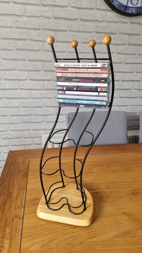 Black metal wood wavy - metal, &