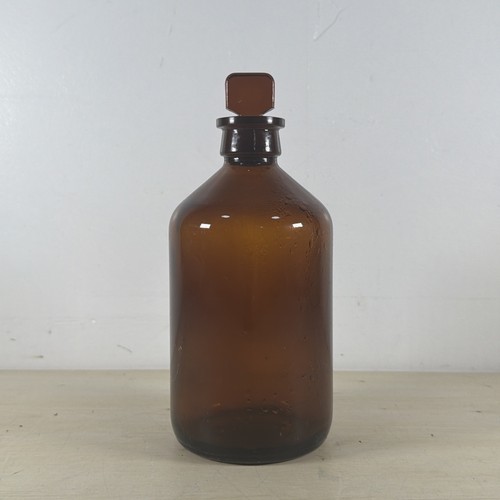 Antique apothecary amber glass - antique,