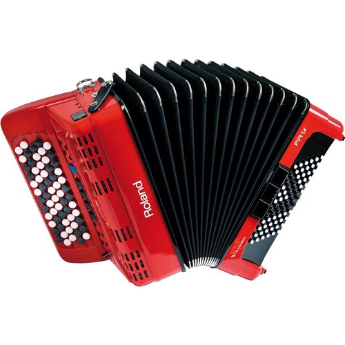 Roland accordion 1xb red - accordion, rd