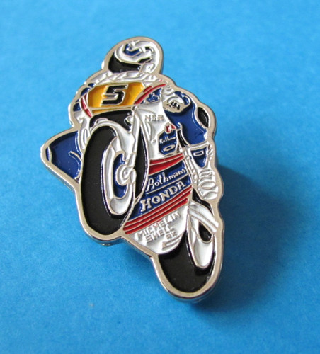 Rothmans honda motorcycle pin - rothmans,