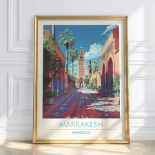 Marrakesh Morocco Wall Art –