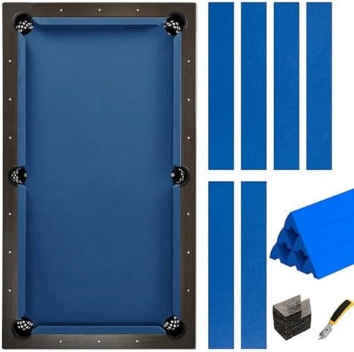 Pool table felt - table, bumper