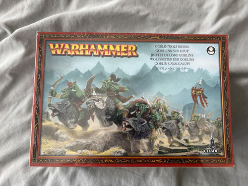 Warhammer goblin wolf riders - warhammer,
