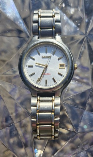 Seiko titanium mens watch - titanium, watch.