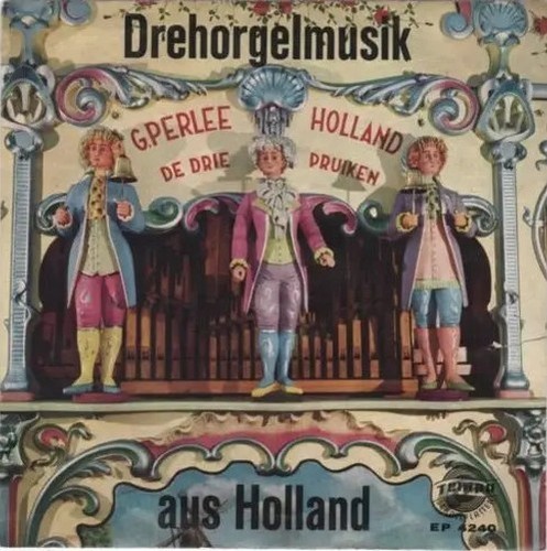 Draaiorgel drie pruiken - draaiorgel, de
