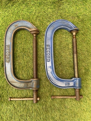 Record clamps made - clamps, in