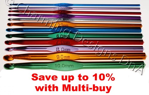 15cm aluminium crochet - aluminium,