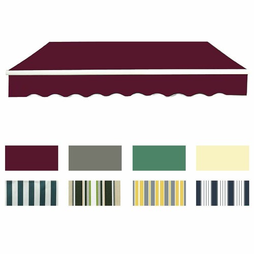 Garden patio manual awning - patio,