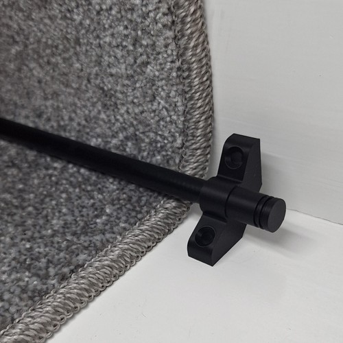80cm black stair rods - 13, x