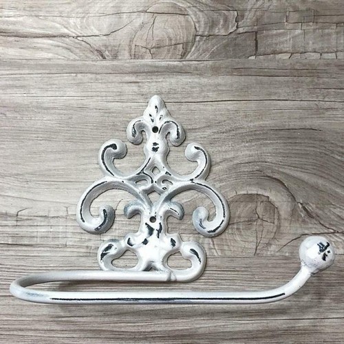 Iron scroll toilet - iron,