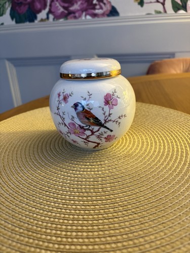 Arthur wood round pot ginger - ,