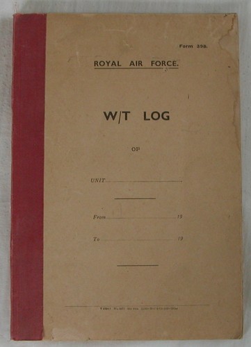 Royal air force form 398 - air,