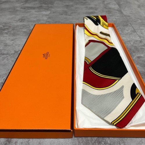 Hermes tie box abstract - hermes,