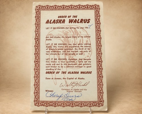 1967 alaska walrus - 1967,