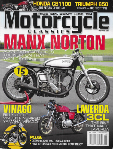 Motorcycle classics magazine - classics,
