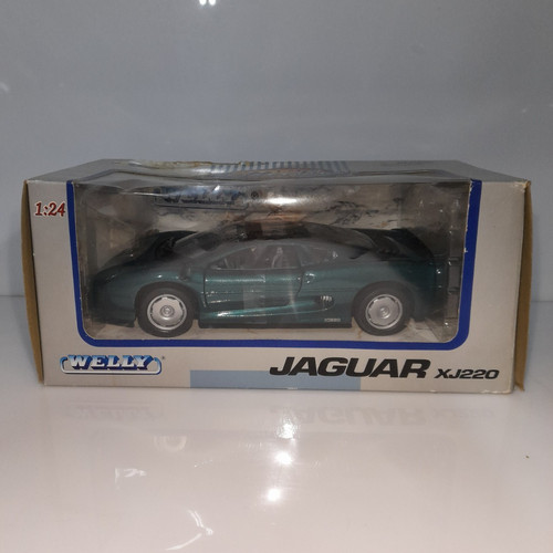 Welly jaguar xj220 green - welly,
