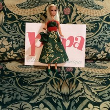 Pippa Doll Christmas Outfit With Bag & Shoes/Dawn Interest*FREE POSTAGE*