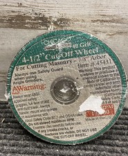 Pack of  10 4-1/2 in. x 1/16