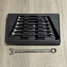 Snap On Wrench Spanner 7pc Combo Box End/ Open End Speed Spanner Set