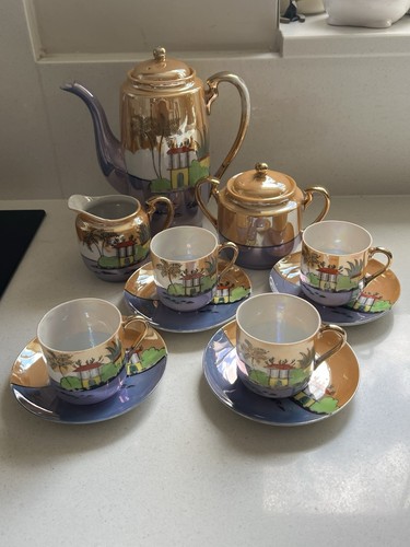 Mikori japanese coffee set - japanese,