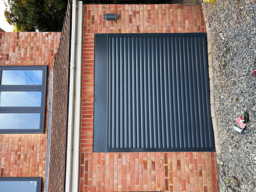 Roller shutter garage doors