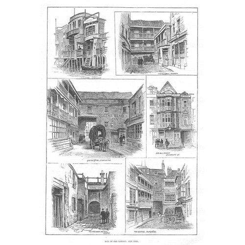 London old inns - inns,, holborn